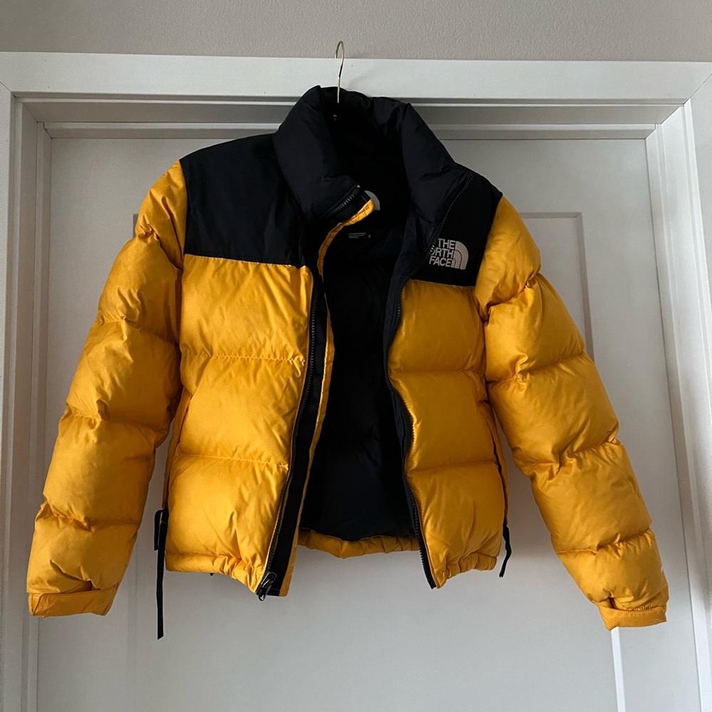TNF Nuptse Black/Gold XS